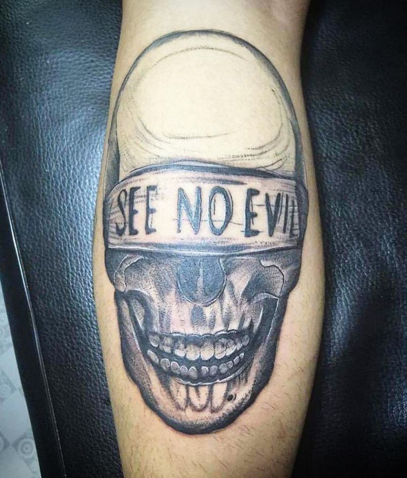 30 Unique See No Evil Tattoos You Must Love