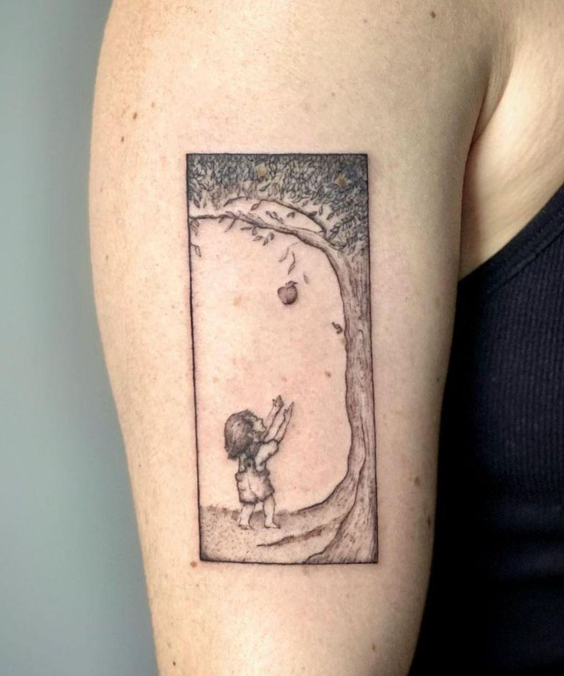 30 Unique The Giving Tree Tattoos to Inspire You