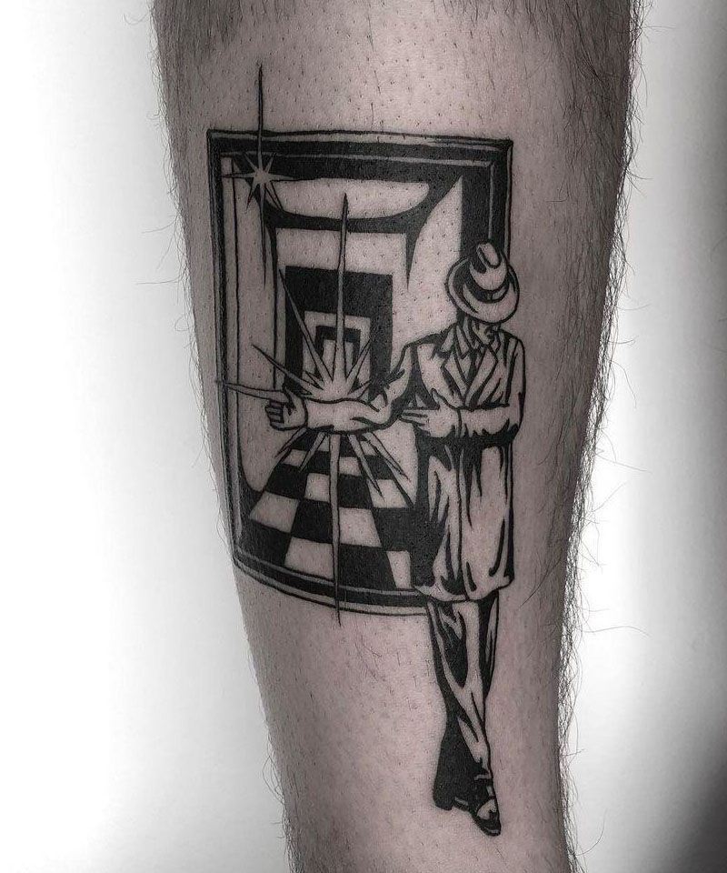 30 Unique Top Hat Tattoos You Must Try