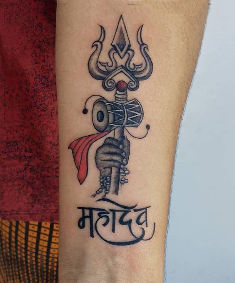 30 Unique Trishul Tattoos For Your Inspiration