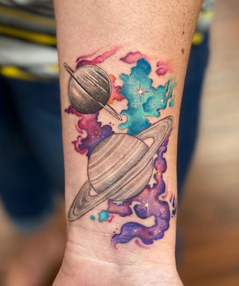 30 Pretty Uranus Tattoos You Will Love