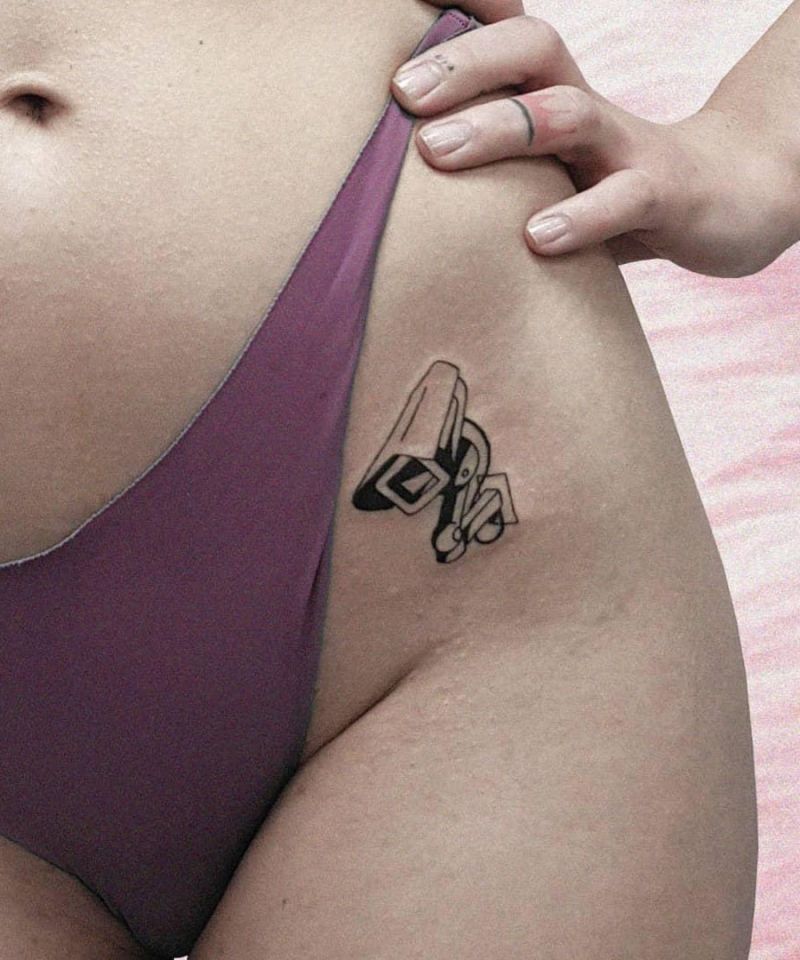30 Pretty Bikini Line Tattoos Improve Your Temperament