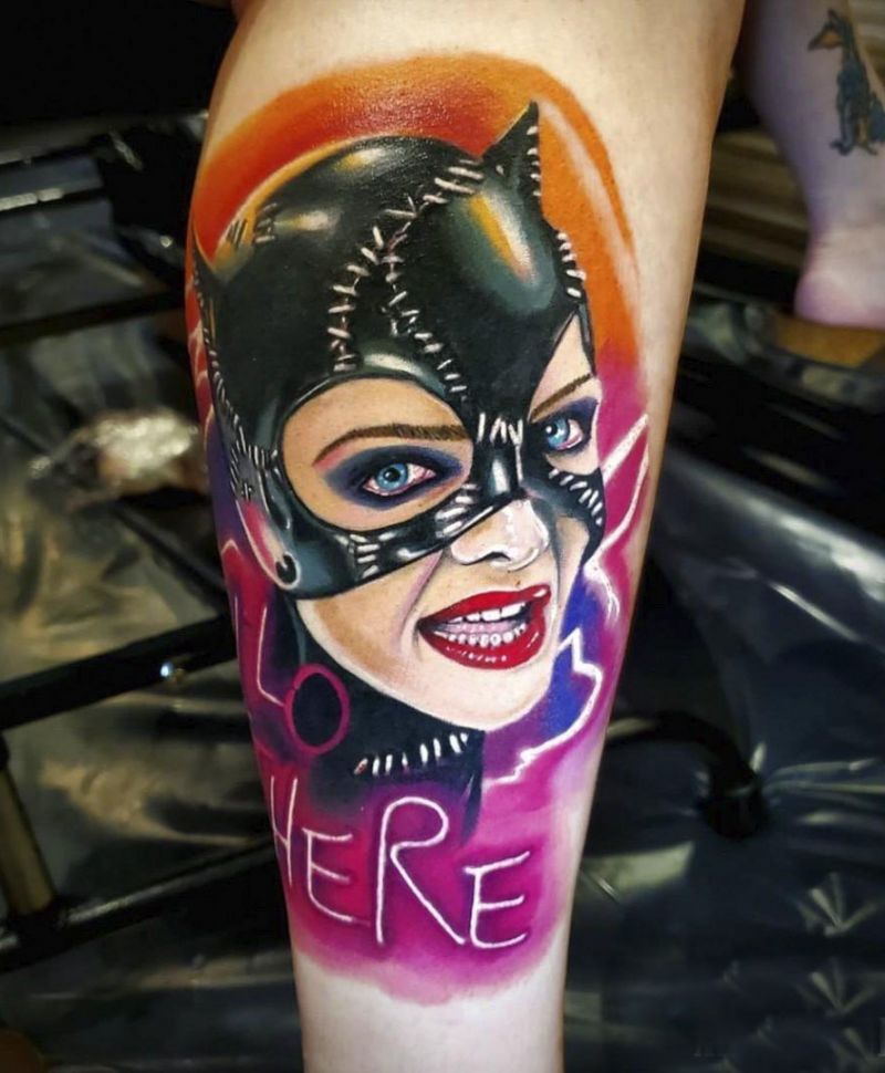 30 Unique Catwoman Tattoos You Will Love
