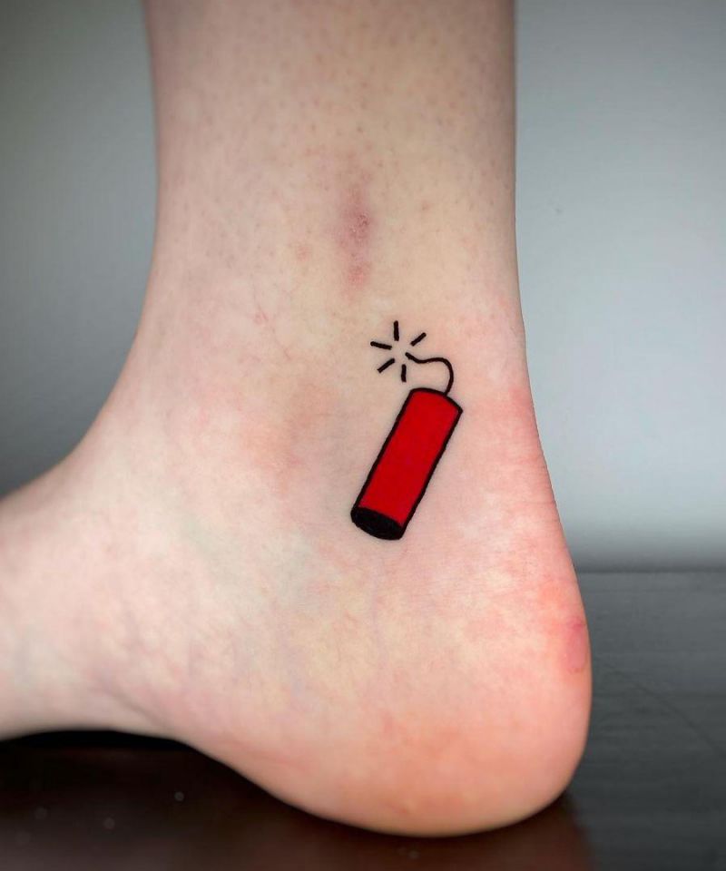 30 Unique Firecracker Tattoos You Must Love