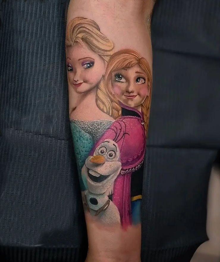 30 Pretty Frozen Tattoos Improve Your Temperament