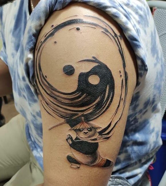 30 Cute Kung Fu Panda Tattoos You Must See