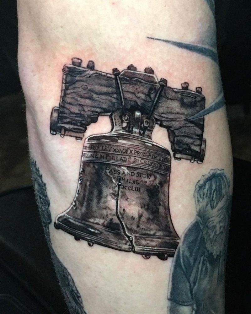 30 Unique Liberty Bell Tattoos You Must See