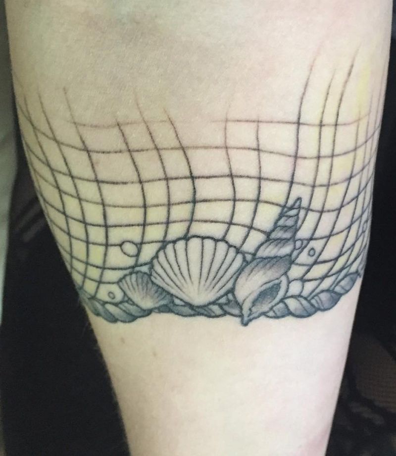 30 Pretty Net Tattoos You Must Love