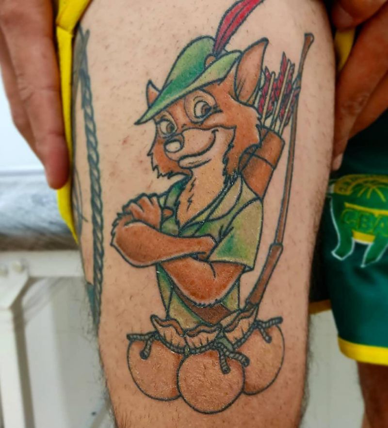 30 Cute Robin Hood Tattoos You Must Love