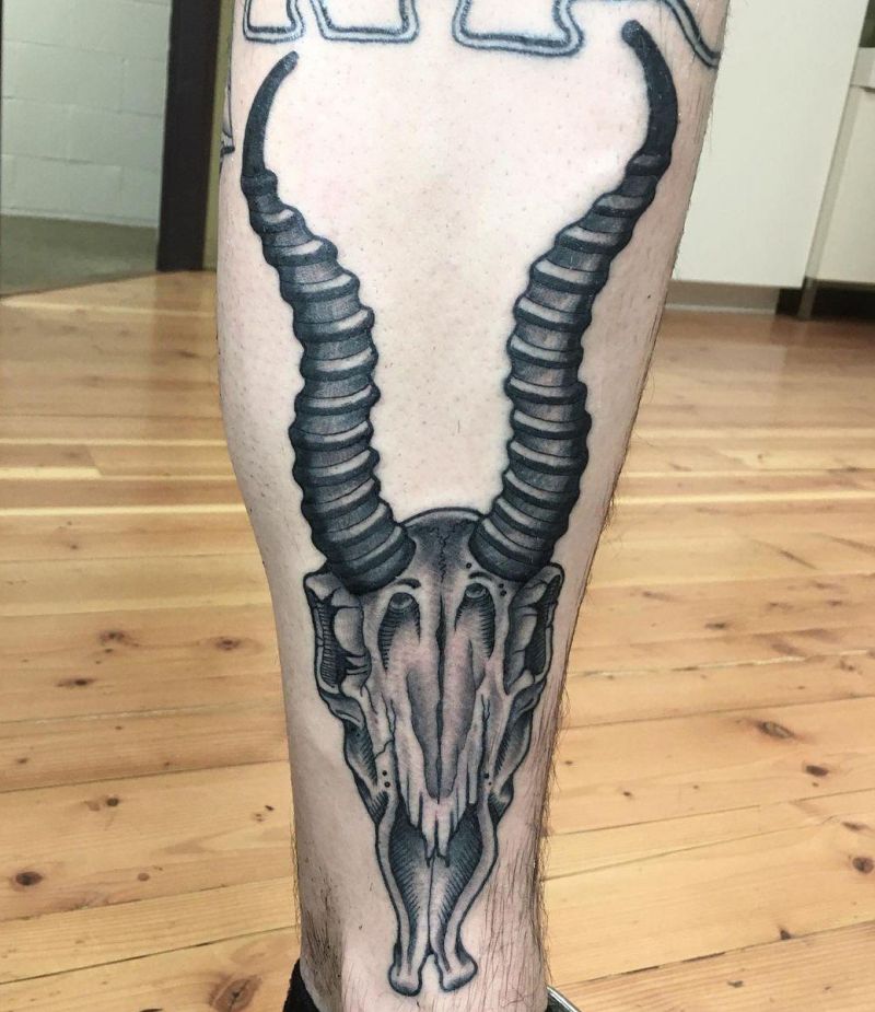 30 Unique Springbok Tattoos You Must Love Style VP