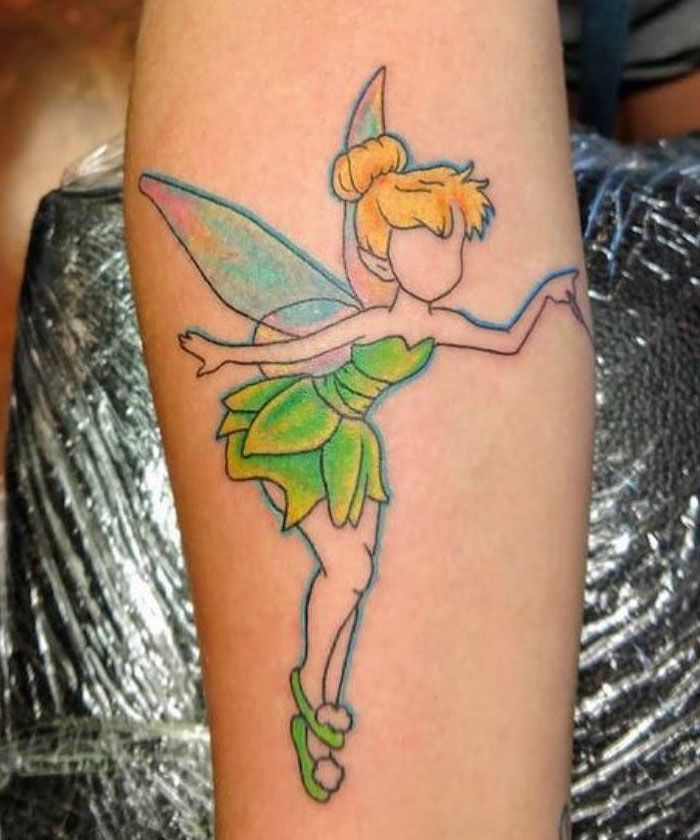 30 Pretty Tinker Bell Tattoos You Must Love