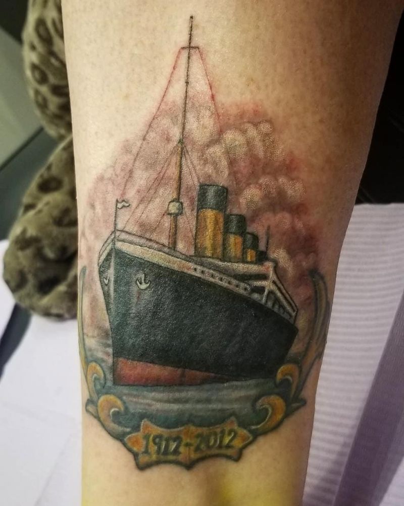 30 Unique Titanic Tattoos to Inspire You