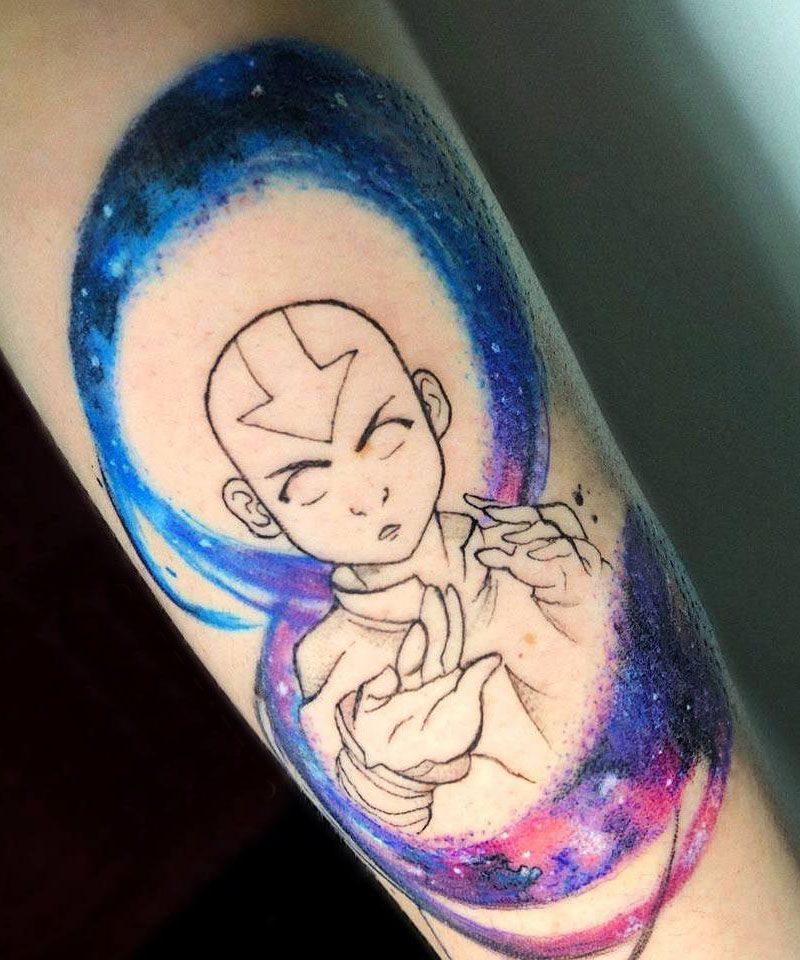 30 Unique Aang Tattoos to Inspire You