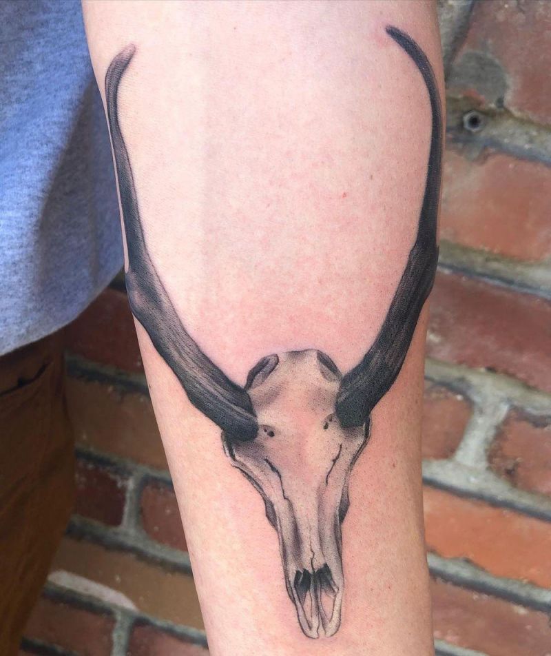 30 Pretty Antelope Tattoos You Will Love