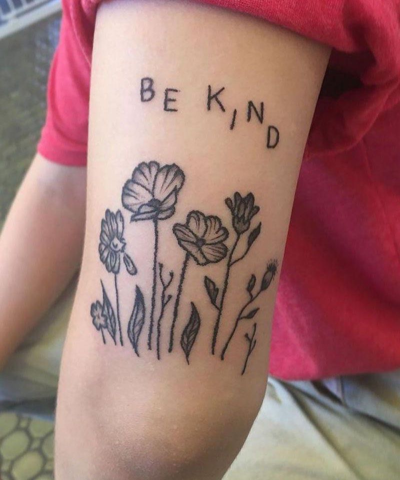 30 Pretty Be Kind Tattoos You Will Love