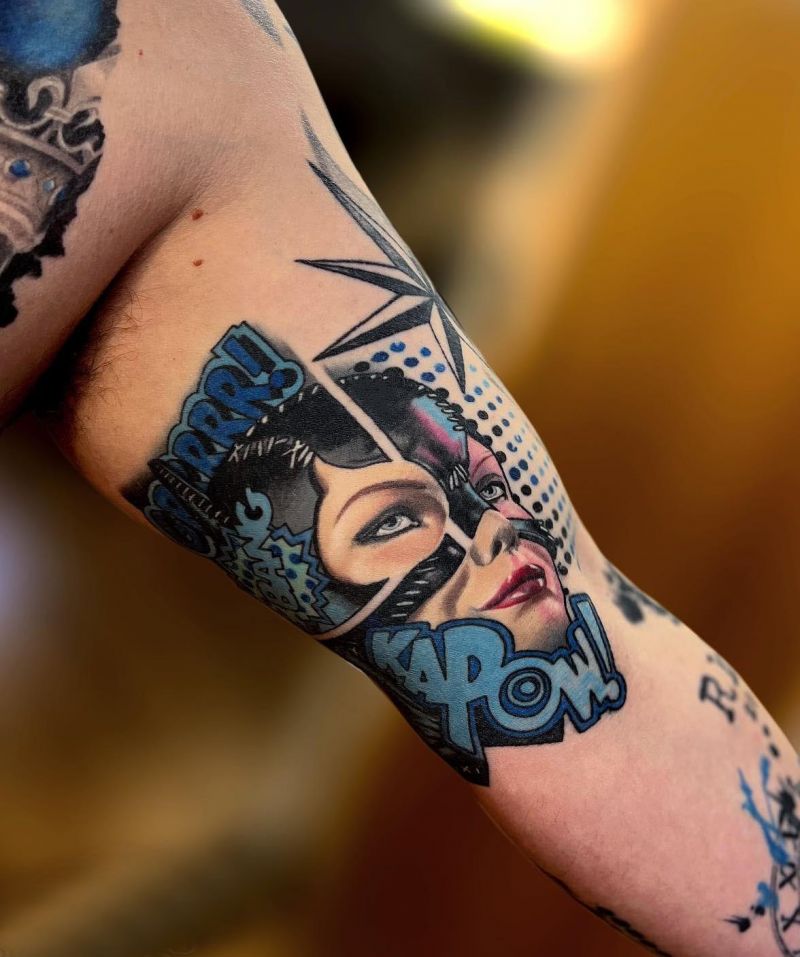 30 Unique Catwoman Tattoos You Will Love