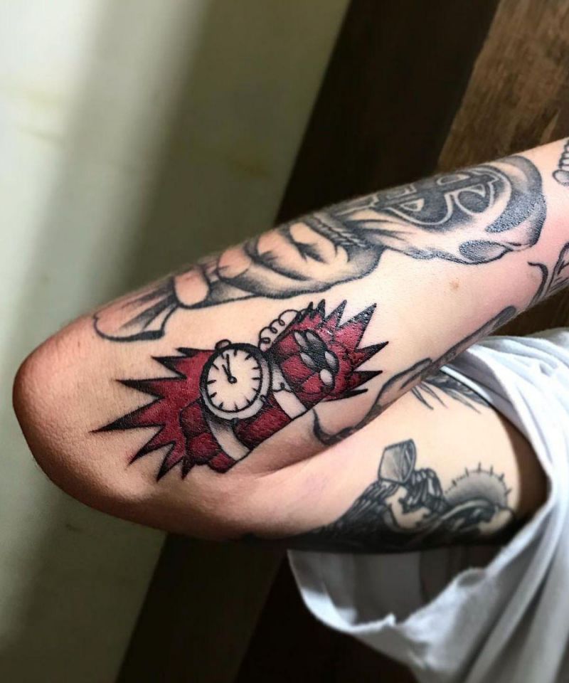 30 Unique Dynamite Tattoos You Must Love