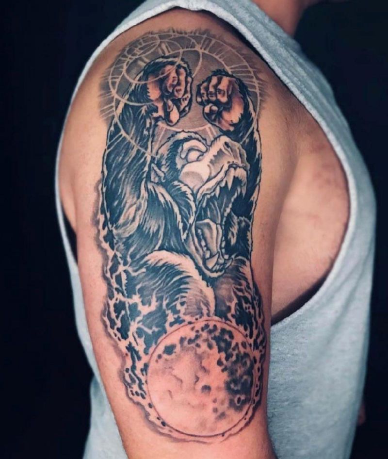 30 Amazing King Kong Tattoos You Must Love