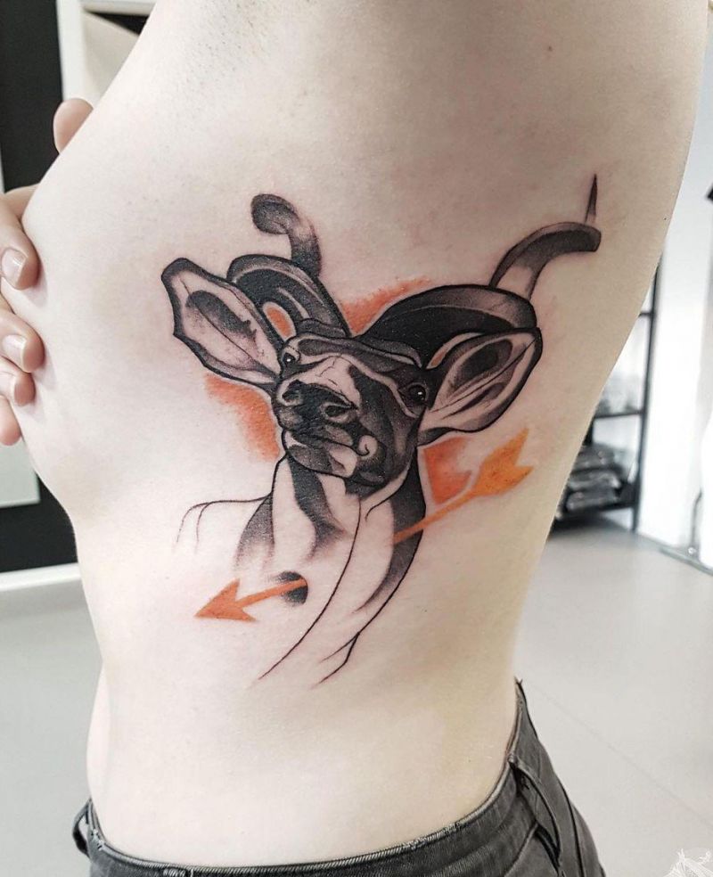 30 Unique Kudu Tattoos You Can Copy