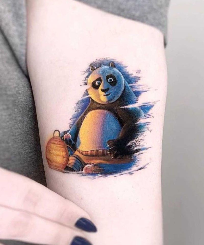 30 Cute Kung Fu Panda Tattoos You Must See