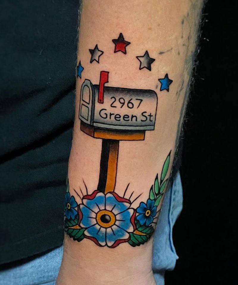 29 Unique Mailbox Tattoos Give You Ideas