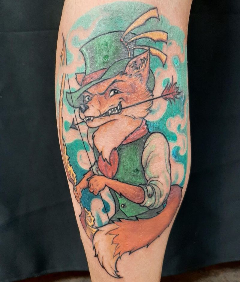 30 Cute Robin Hood Tattoos You Must Love