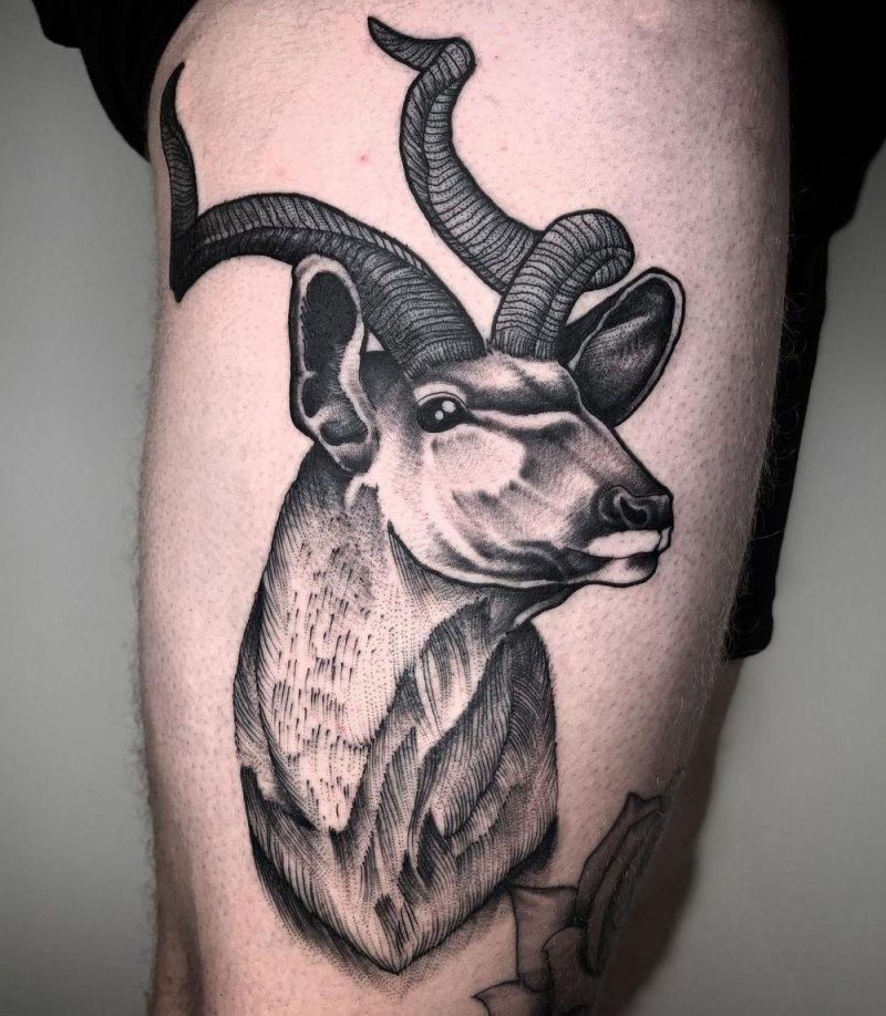 30 Pretty Antelope Tattoos You Will Love