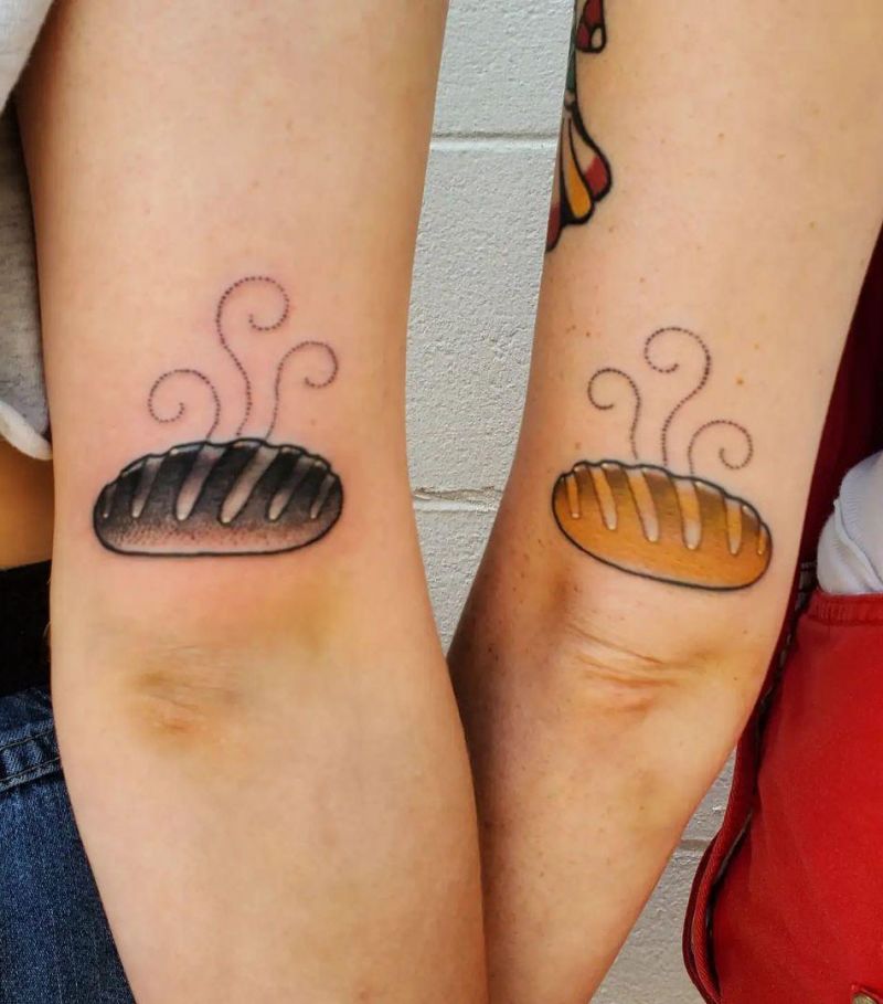 30 Unique Bread Tattoos You Must Love