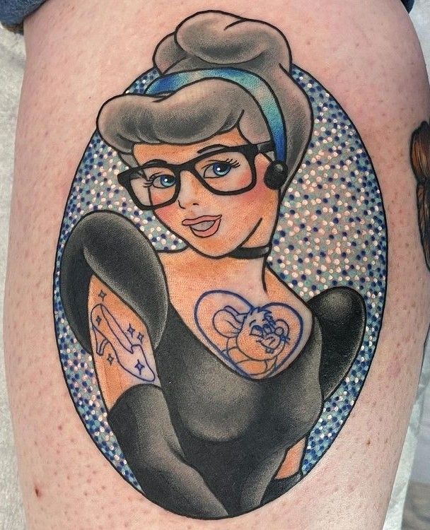 30 Pretty Cinderella Tattoos You Must Love