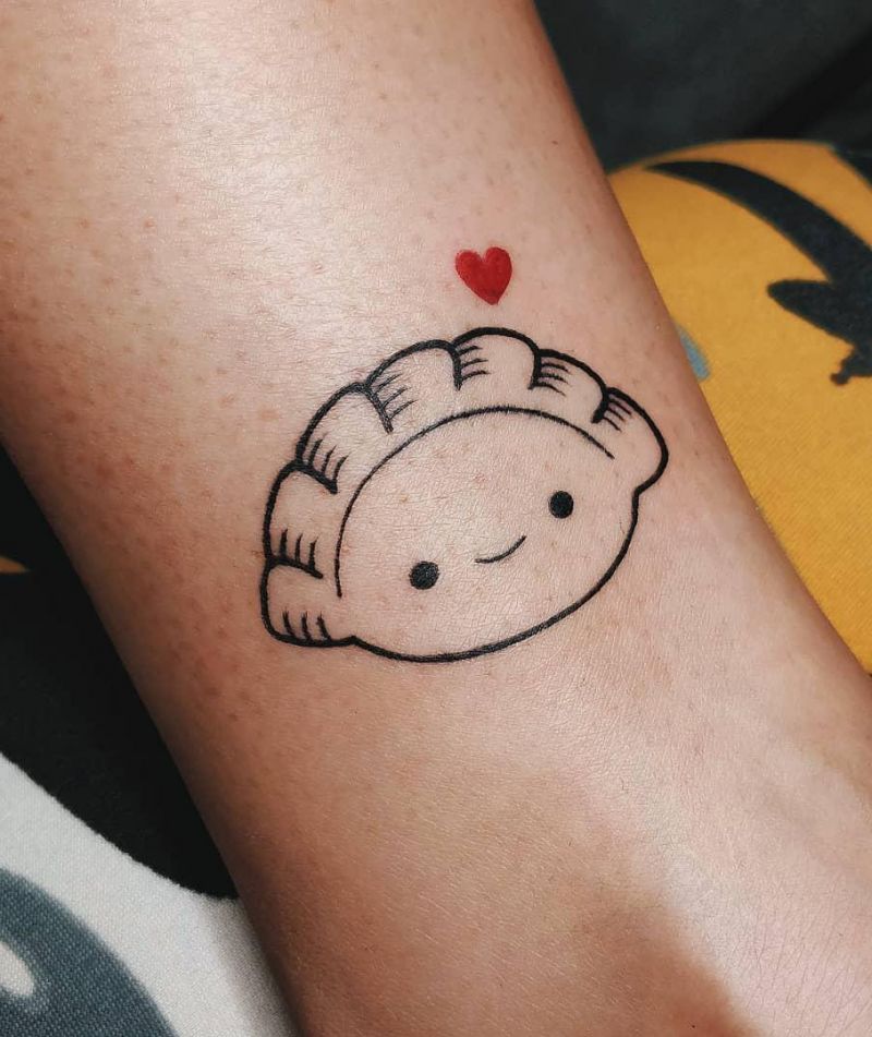 30 Unique Dumpling Tattoos Give You The Enjoyment of Delicious Food