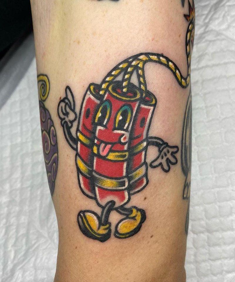 30 Unique Dynamite Tattoos You Must Love