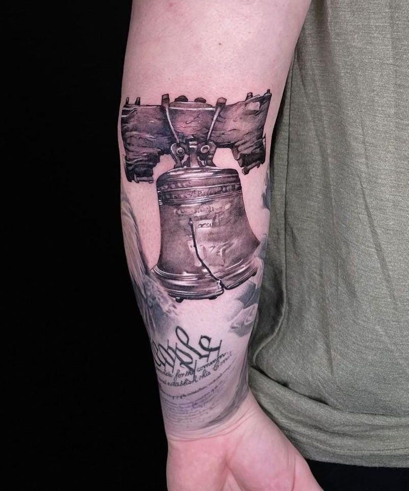 30 Unique Liberty Bell Tattoos You Must See