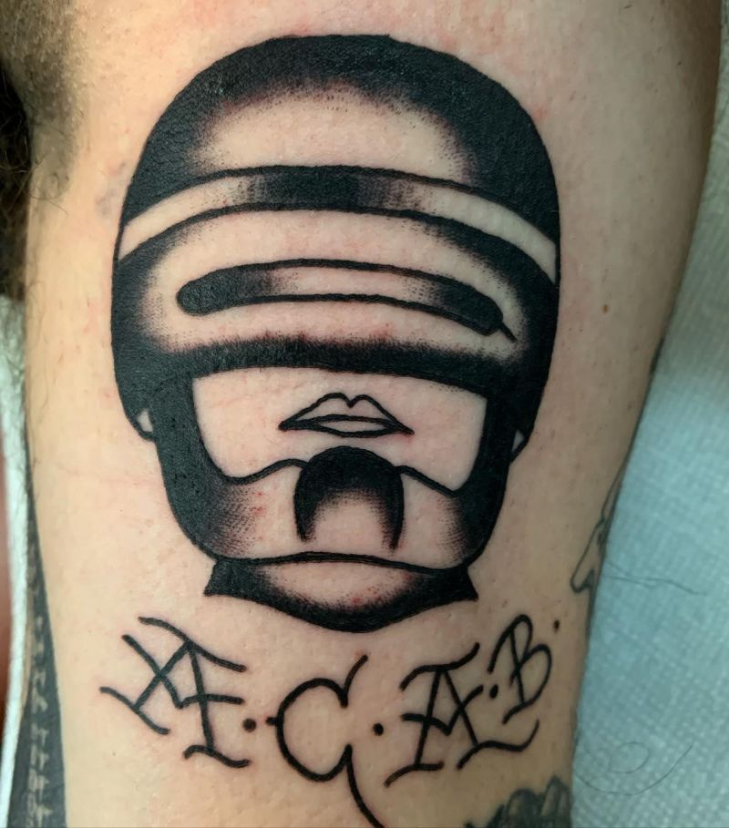 30 Unique RoboCop Tattoos for Your Inspiration