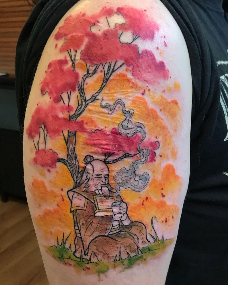 30 Unique Uncle Iroh Tattoos You Must Love