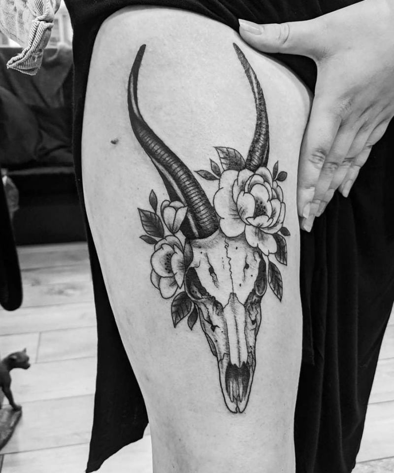 30 Pretty Antelope Tattoos You Will Love