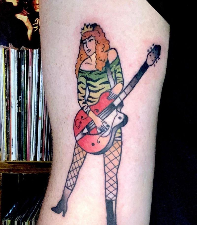 30 Pretty Pin Up Girl Tattoos You Must See