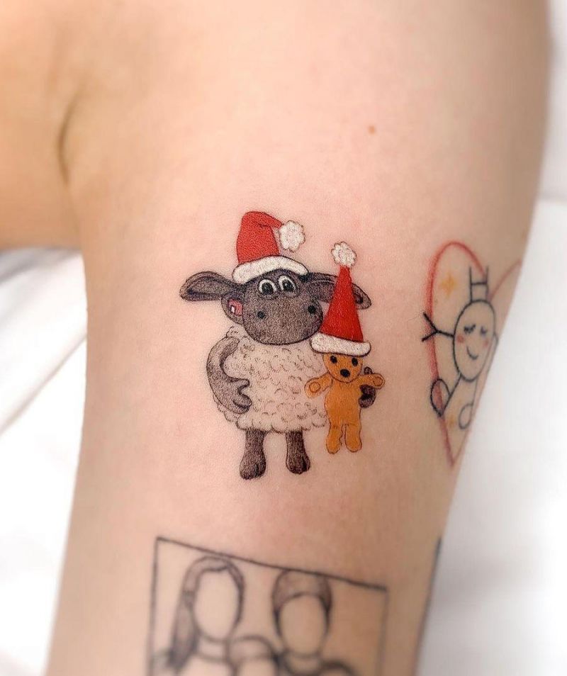 21 Cute Shaun The Sheep Tattoos You Can Copy