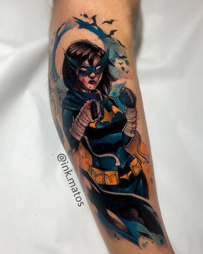 30 Unique Batgirl Tattoos You Can Copy