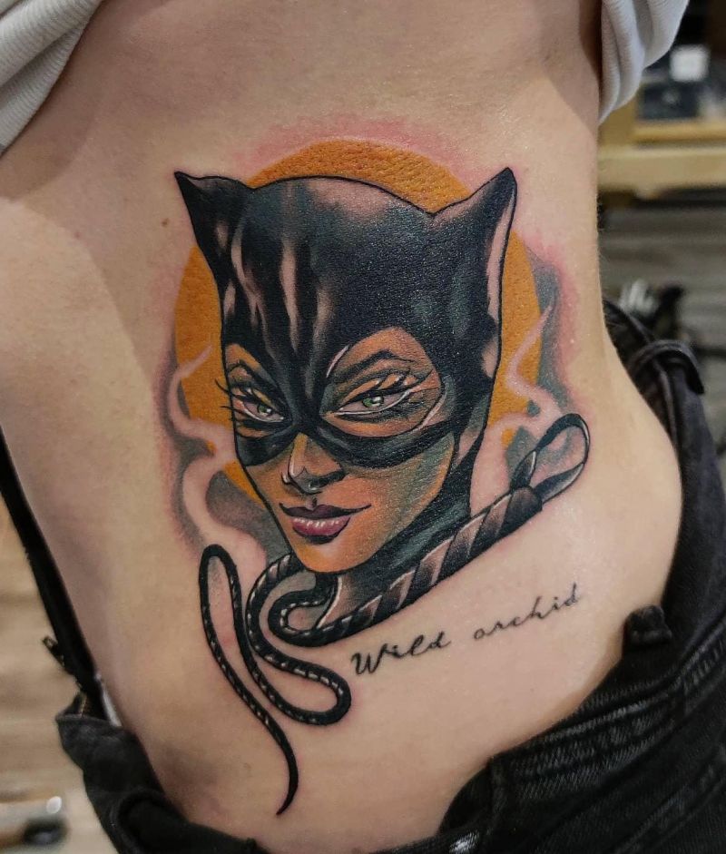 30 Unique Catwoman Tattoos You Will Love