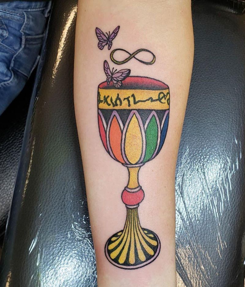 30 Unique Chalice Tattoos You Can Copy