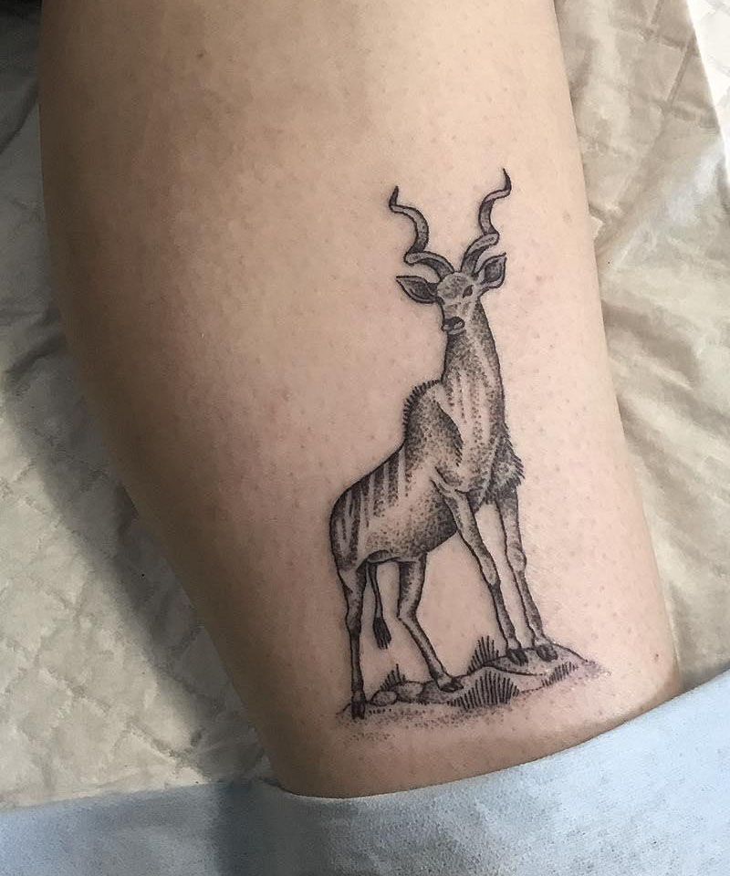 30 Unique Kudu Tattoos You Can Copy