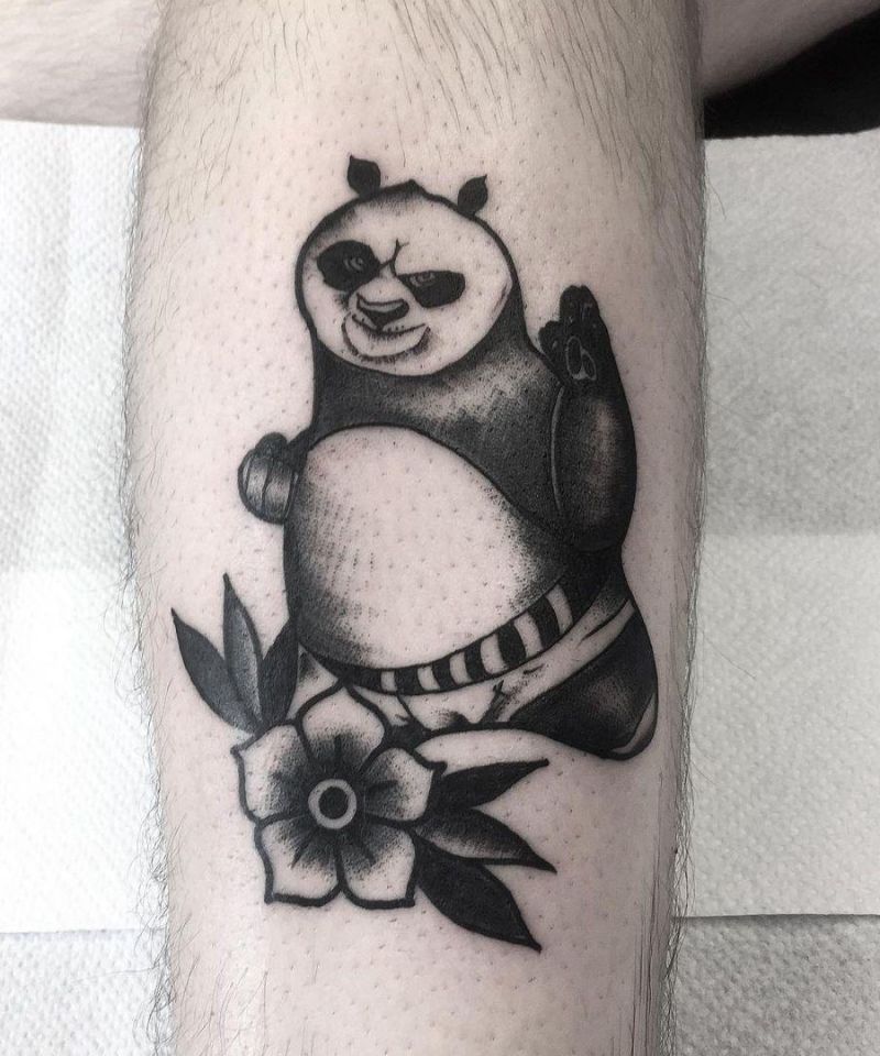 30 Cute Kung Fu Panda Tattoos You Must See