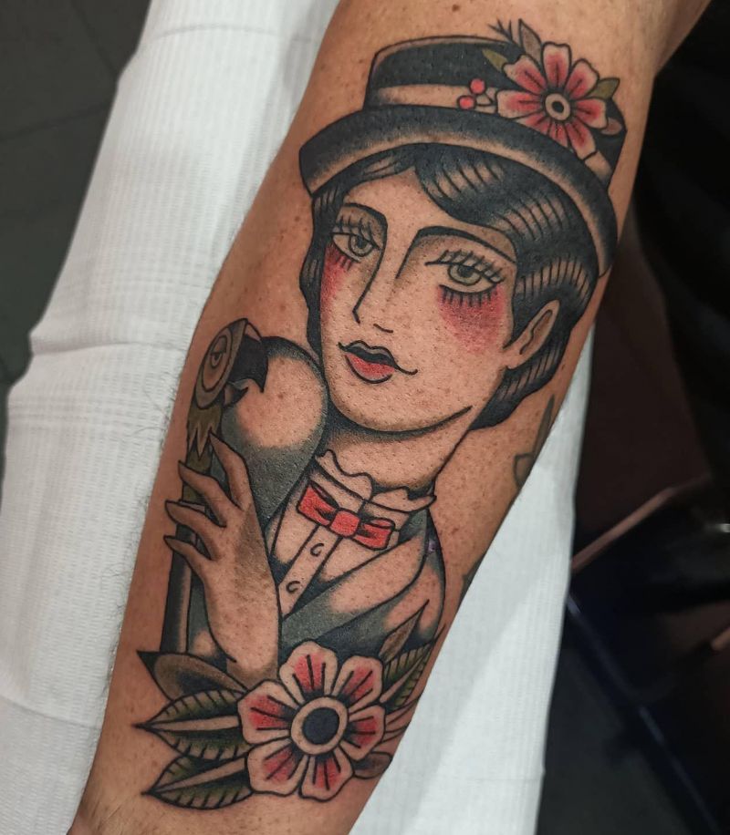 30 Pretty Mary Poppins Tattoos Give You Inspiration