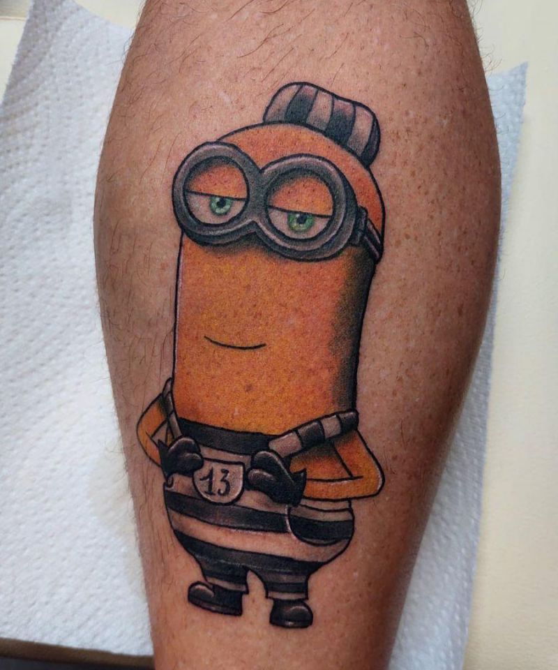 30 Cute Minions Tattoos You Must Love