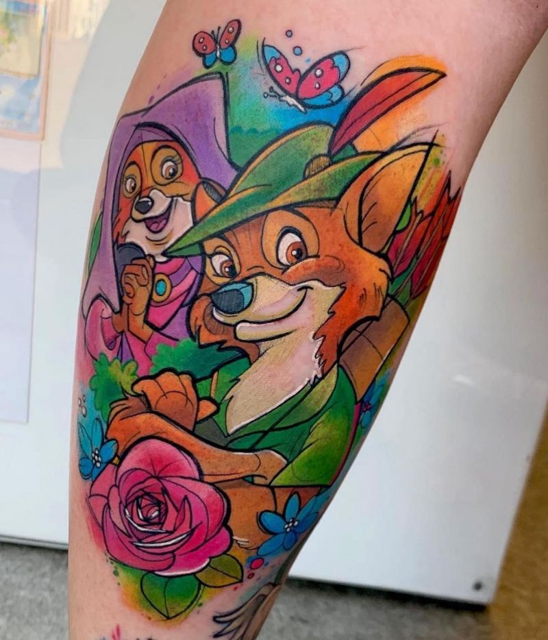 30 Cute Robin Hood Tattoos You Must Love