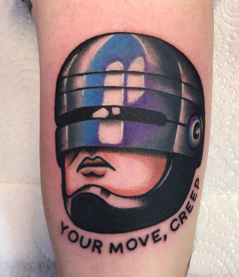 30 Unique RoboCop Tattoos for Your Inspiration