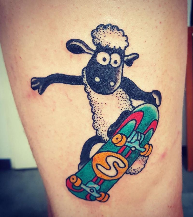 21 Cute Shaun The Sheep Tattoos You Can Copy