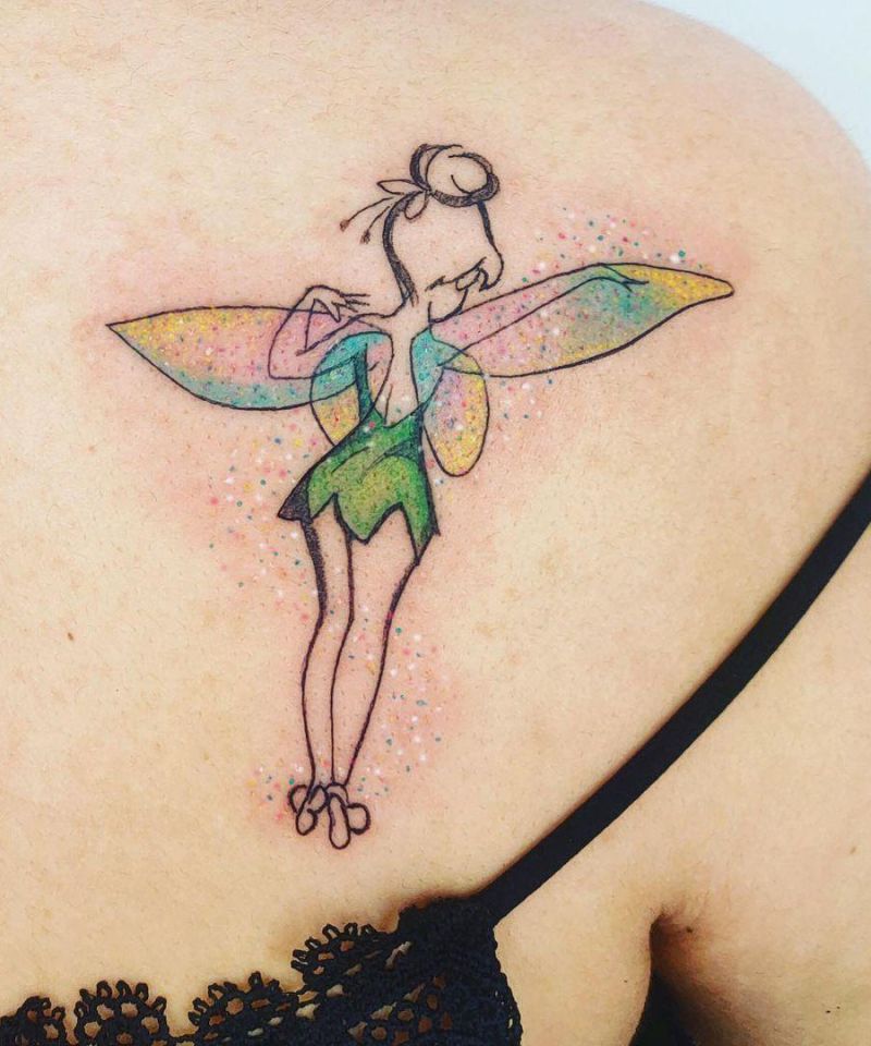 30 Pretty Tinker Bell Tattoos You Must Love