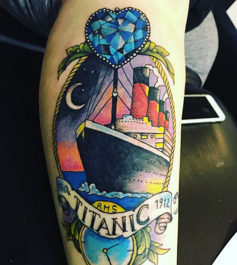 30 Unique Titanic Tattoos to Inspire You