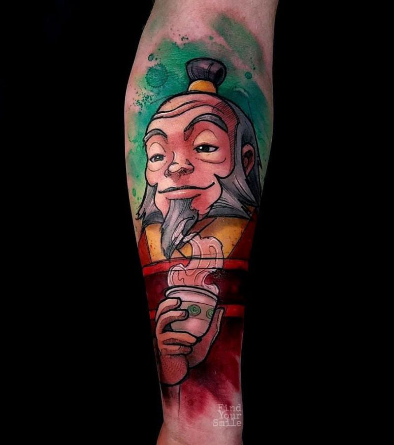 30 Unique Uncle Iroh Tattoos You Must Love